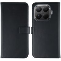 Selencia Étui portefeuille en cuir véritable Xiaomi 15T Pro - Noir