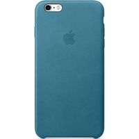 Apple Coque Leather Apple iPhone 6(s) Plus - Marine Blue