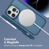 imoshion Coque Color Guard avec MagSafe Apple iPhone 14 Pro - Bleu foncé