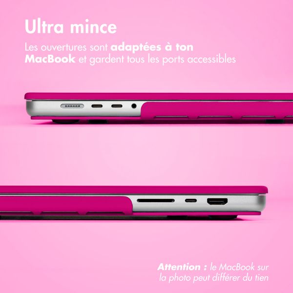imoshion Coque rigide Apple MacBook Pro 13 pouces (2020 / 2022) - Hot Pink