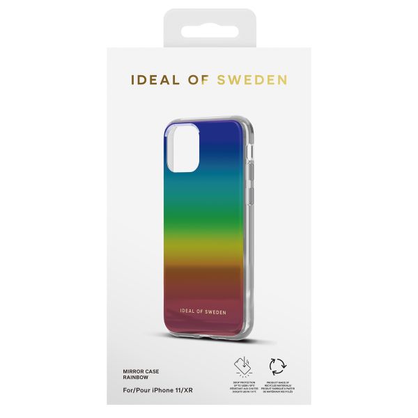 iDeal of Sweden Coque miroir Apple iPhone 11 / Xr - Rainbow