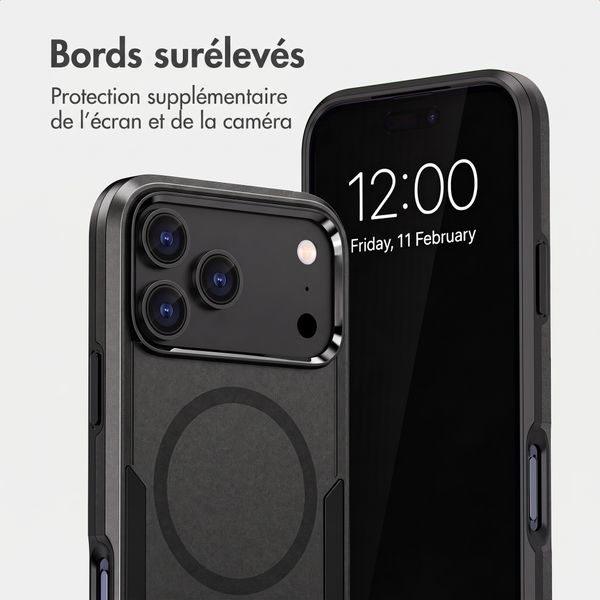 imoshion Coque arrière avec MagSafe Apple iPhone 18 Pro / 17 Pro - Noir
