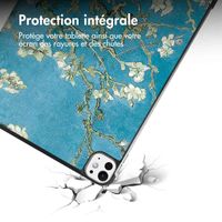 imoshion Coque tablette Design Trifold Apple iPad Pro 11 (2025) M5 / (2024) M4 - Green Plant