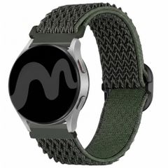 imoshion Bracelet en nylon élastique  - Connexion universelle 20 mm - Vert foncé