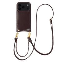 Selencia Coque de télephone Nova avec cordon et porte-cartes Apple iPhone 18 Pro / 17 Pro - Checks