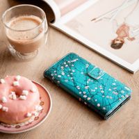 imoshion Design Softcase Bookcase Samsung Galaxy S21 Plus - Blossom