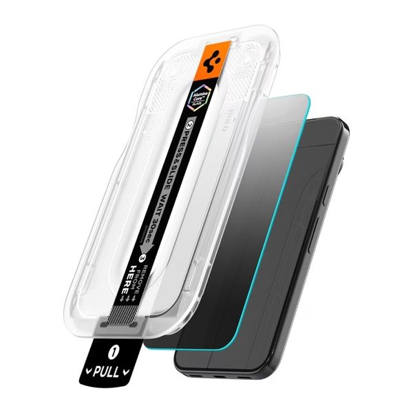 Spigen Protection d'écran en verre trempé GLAStR Privacy Applicator - lot de 2 Google Pixel 11 Pro XL / 10 Pro XL / 9 Pro XL