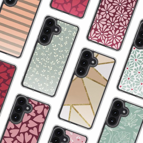 imoshion Coque Design Samsung Galaxy S26 FE - Smoke Green Flowers
