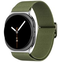 imoshion Bracelet en nylon élastique Samsung Galaxy Watch 8 (40/44mm) / Classic (46mm) - Vert
