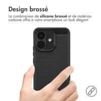imoshion Coque Brushed Xiaomi Redmi Note 17 Pro - Noir