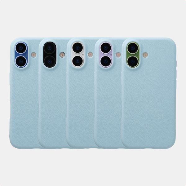 imoshion Coque arrière Texture Apple iPhone 17 - Bleu clair