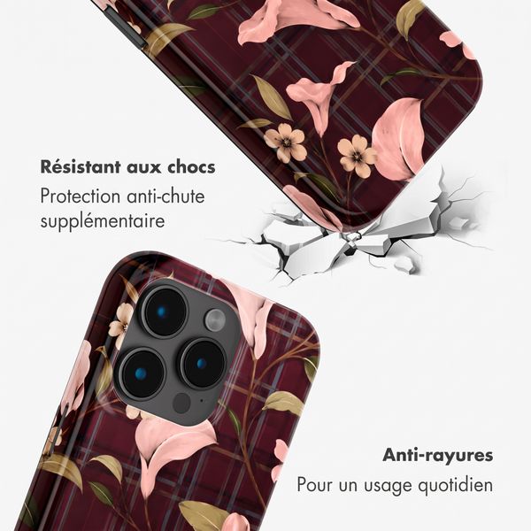 Selencia Coque arrière Vivid avec MagSafe Apple iPhone 15 Pro - Autumn Muse