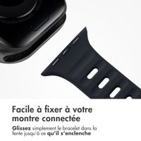 imoshion Bracelet Active Sport en silicone Apple Watch | 38/40/41/42 mm - Noir