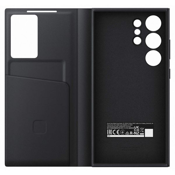 Samsung Original Coque S View Samsung Galaxy S24 Ultra - Noir