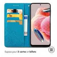 imoshion Etui de télephone Mandala Xiaomi Redmi Note 12 (4G) - Turquoise