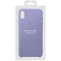 Apple Coque Leather Apple iPhone Xs Max - Lila