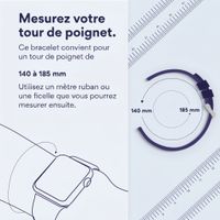 Burga Bracelet acier Apple Watch | 44/45/46/49 mm - Argent