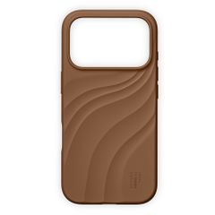 iDeal of Sweden Coque Soft Swirl Silicone MagSafe Apple iPhone 17 Pro Max - Salted Caramel