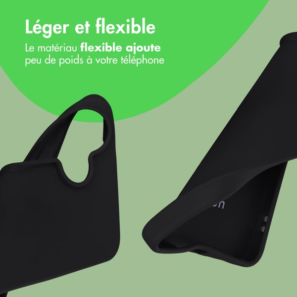 imoshion Coque Couleur Samsung Galaxy S26 - Noir