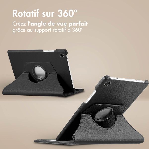 imoshion Coque tablette rotatif à 360° Realme Pad - Noir