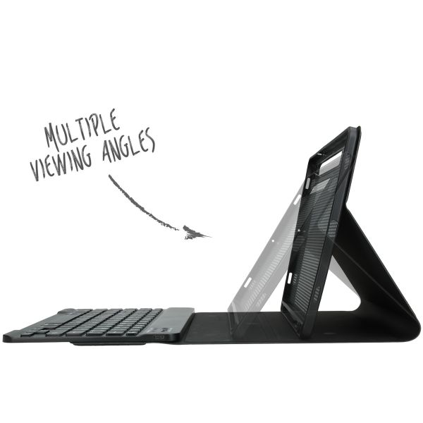 Accezz Étui de tablette Bluetooth Clavier Samsung Galaxy Tab S9 11.0 pouces - QWERTY / NL - Noir