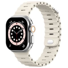 Accezz Bracelet Ocean Apple Watch | 44/45/46/49 mm - Lumière stellaire