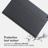Accezz Coque tablette Classic Apple iPad 9 (2021) 10.2 pouces / iPad 8 (2020) 10.2 pouces / iPad 7 (2019) 10.2 pouces - Noir