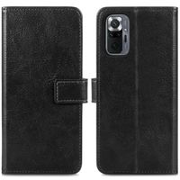 imoshion Étui de télephone portefeuille de luxe Xiaomi Redmi Note 10 Pro - Noir