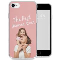 Concevez votre propre coque transparente Apple iPhone SE (2022 / 2020) / 8 / 7 / 6(s) - Transparent