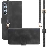 imoshion Etui de télephone portefeuille avec cordon Samsung Galaxy A14 (5G/4G) - Noir