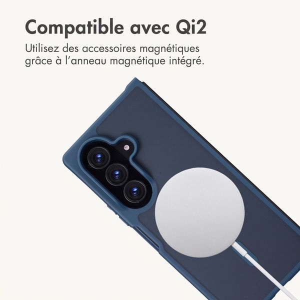 imoshion Coque Color Guard avec MagSafe Samsung Galaxy Z Fold 8 Ultra - Bleu foncé