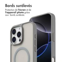 imoshion Coque Color Guard avec MagSafe Apple iPhone 16 Pro Max - Gris