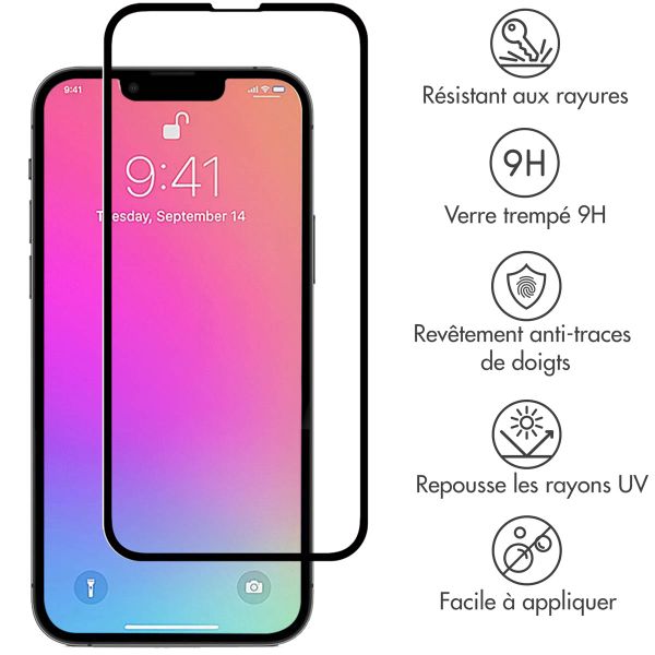 Selencia Protection d'écran premium en verre trempé Apple iPhone 17e / 16e / 14 / 13 / 13 Pro