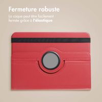 imoshion Coque tablette rotatif à 360° Samsung Galaxy Tab A9 Plus - Rouge foncé