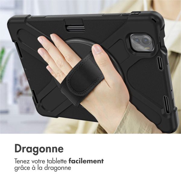 imoshion Coque tablette avec dragonne Xiaomi Pad 5 / 5 Pro - Noir