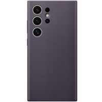 Samsung Coque originale en cuir vegan Samsung Galaxy S24 Ultra - Dark Violet
