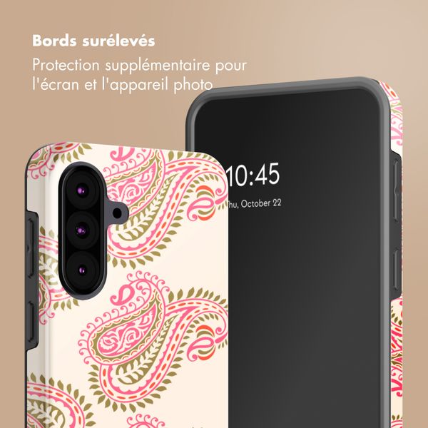 Selencia Coque arrière Vivid Samsung Galaxy A37 (5G) - Paisley Blush