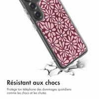 imoshion Coque Design Samsung Galaxy S25 - Bloom Love Blush
