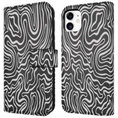 imoshion Étui de télephone portefeuille Design Apple iPhone 11 - Black And White