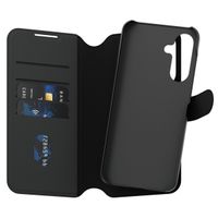CARE by PanzerGlass Étui de télephone portefeuille Tango 2 en 1 avec MagSafe Samsung Galaxy A36 - Black