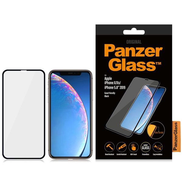PanzerGlass Protection d'écran en verre trempé Case Friendly Apple iPhone 11 Pro / Xs / X