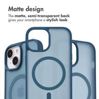 imoshion Coque Color Guard avec MagSafe Apple iPhone 15 - Bleu foncé