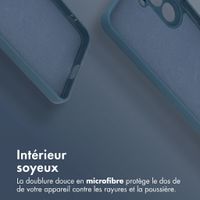 imoshion Coque Couleur avec MagSafe Samsung Galaxy S26 FE - Bleu foncé