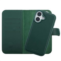 Selencia Étui portefeuille amovible Olyn avec MagSafe Apple iPhone 16 - Vert