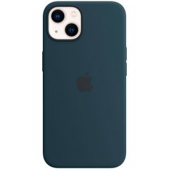 Apple Coque en silicone MagSafe Apple iPhone 13 - Abyss Blue