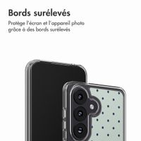 imoshion Coque Design Samsung Galaxy A55 - Polka Dot Mintgroen