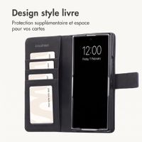 imoshion Étui de télephone portefeuille de luxe Samsung Galaxy Z Fold 8 Ultra - Noir