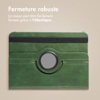 imoshion Coque tablette rotatif à 360° Samsung Galaxy Tab S10 Plus / Tab S9 FE Plus / Tab S9 Plus - Vert