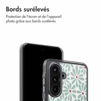 imoshion Coque Design Samsung Galaxy A56 - Bloom Love Sage Green