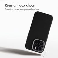 Accezz Coque arrière Mesh avec MagSafe Apple iPhone 15 Pro - Noir